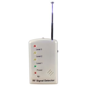 RF SIGNAL DET w/ANALOG & DIGITAL (50 MHZ TO 5.8 GHZ) - WHITE